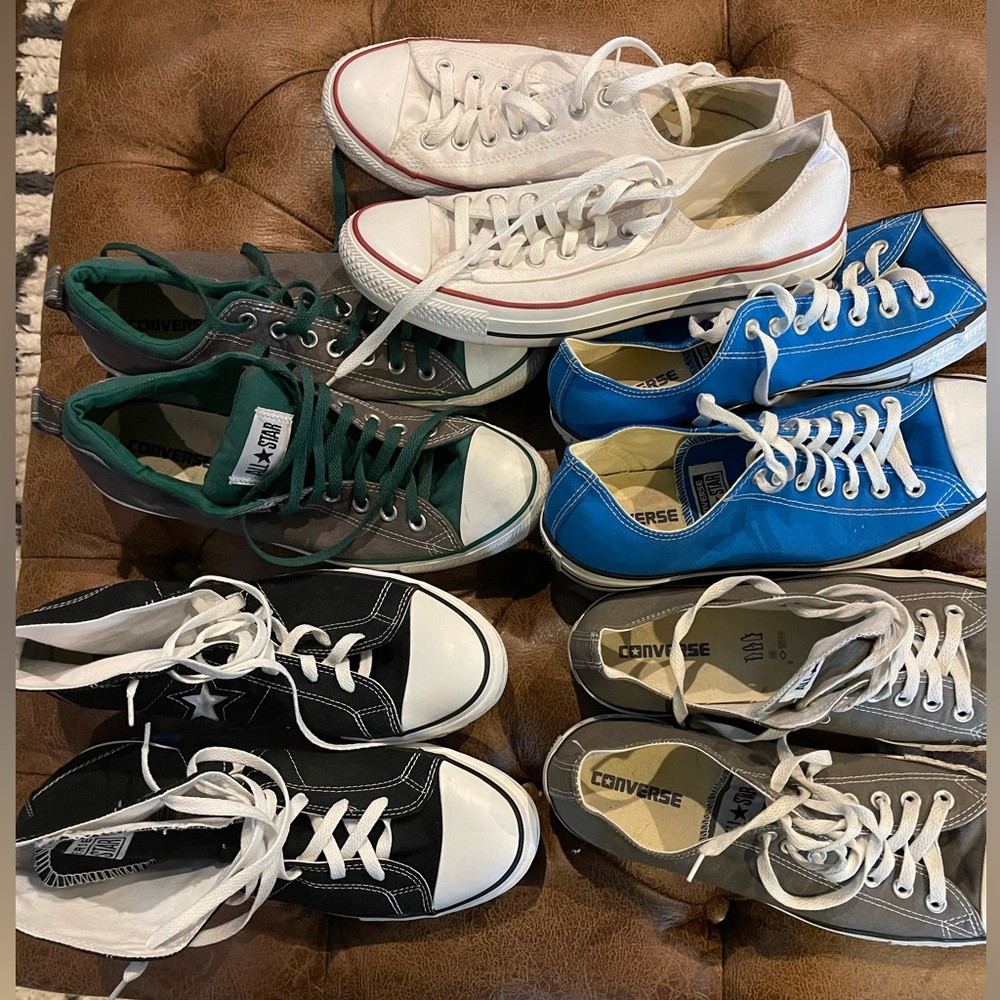 5 Pairs of Converse Chuck Taylor’s